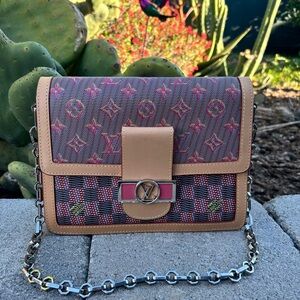 Louis Vuitton Dauphine Monogram LV Pop Hangbag